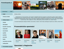 Tablet Screenshot of fotoeskapada.pl